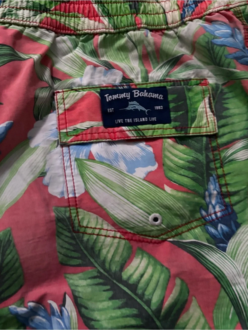 Tommy Bahama Coral Tropical Floral Swim Shorts